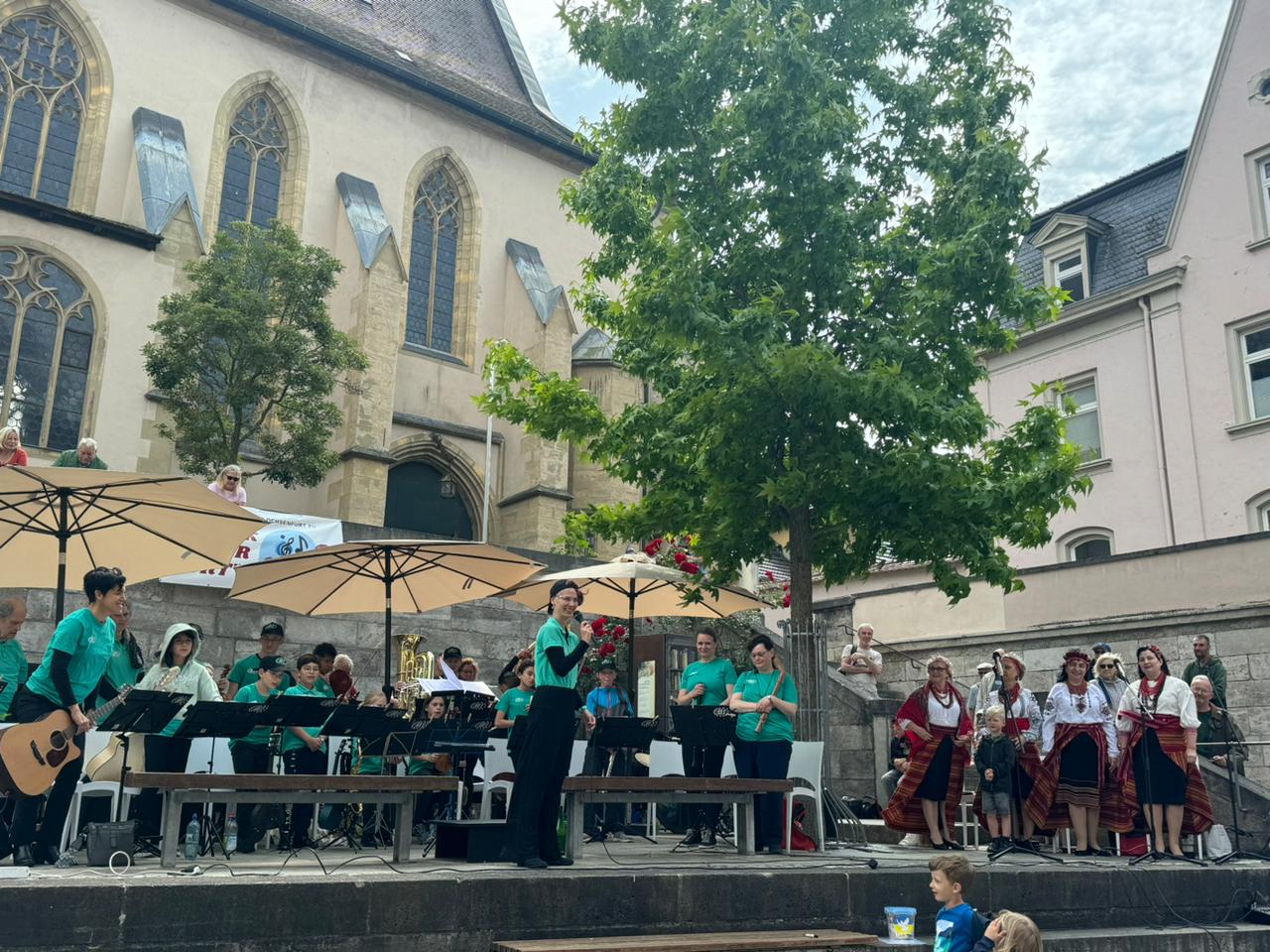 Musik an der Furt Altstadt Ochsenfurt 2025 Collegium Musicum Iuvenale